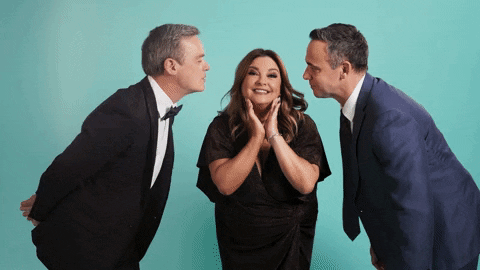 Paul Robinson Kiss GIF by Neighbours (Official TV Show account)