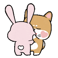 ladyhobi kiss shiba mrshiba ladyhobi Sticker