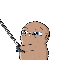 Troll Baiting Sticker by Fugz Official