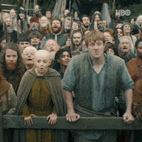 A Knight Of The Seven Kingdoms Cheering GIF by Game of Thrones