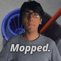 Mopped.
