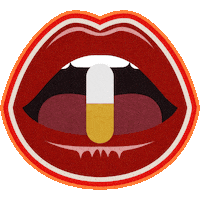 Red Lips Sticker by Babel.fit
