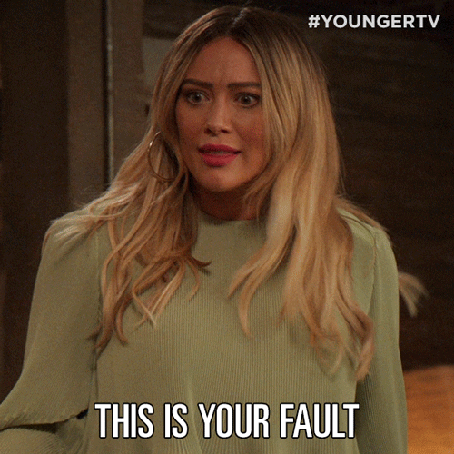 Tv Land This Is Your Fault GIF by YoungerTV