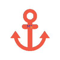 Yacht Anchor Sticker by Meridian°
