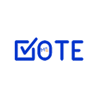 Vote Sticker by Meridian°
