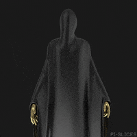 grim reaper halloween GIF by Pi-Slices