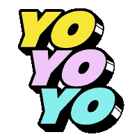 Happy Typography Sticker