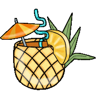 Pineapple Sticker