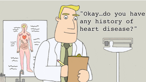 heart disease comedy GIF