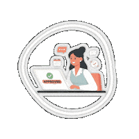 Happy You Got It Sticker by Flowpio