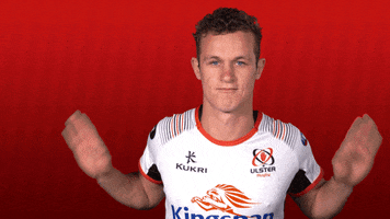happy billy burns GIF by Ulster Rugby
