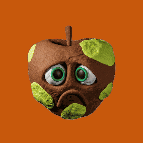 Sad Apple GIF