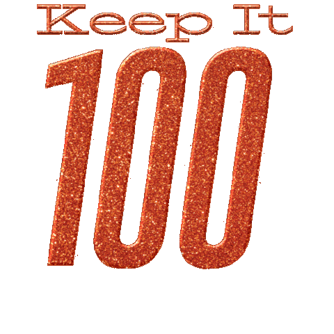 Keep It 100 One Hundred Sticker by Taylor Swift