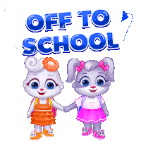 Back To School Hugs Sticker by Lucas and Friends by RV AppStudios