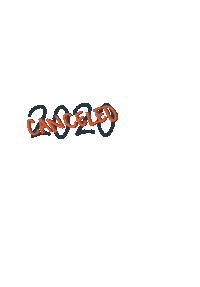 loganmahaffeyart 2020 new year cancelled canceled Sticker