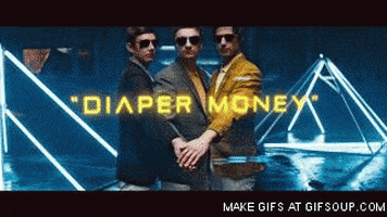 money diaper GIF