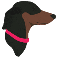 Dog Sticker by Vitality