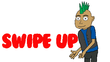warganetlifecom swipe up up bono warganet life Sticker