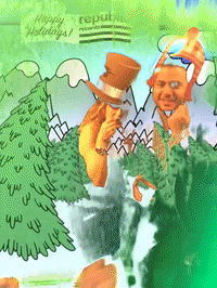framebeta GIF by Republic Records Holiday Party GIFs