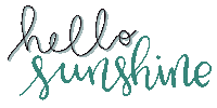 Hellosunshine Hello Sticker by Kleinformat