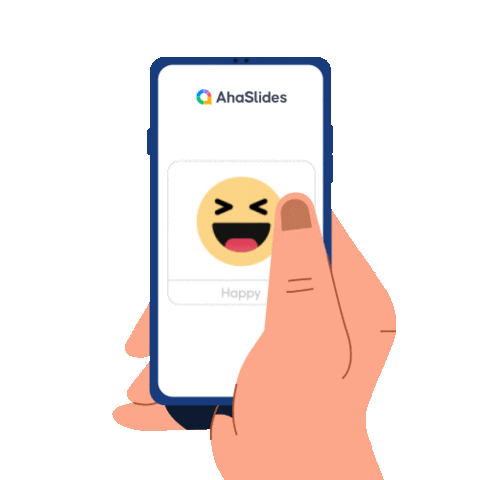 AhaSlides giphyupload swipe next poll Sticker