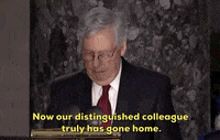 news tribute mitch mcconnell elijah cummings GIF