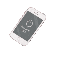 umilustracje phone offline przerwa poweroff Sticker