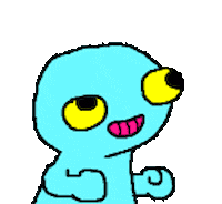 Happy Flashing Colors Sticker