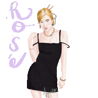 Fashion Illustration Sticker