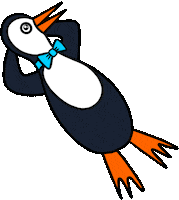 Pete Sticker by Original Penguin