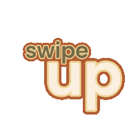 Swipe Up Sticker by Pete & Alia