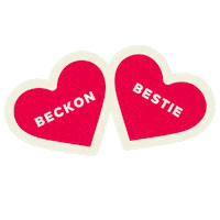 Ice Cream Hearts Sticker by Beckon