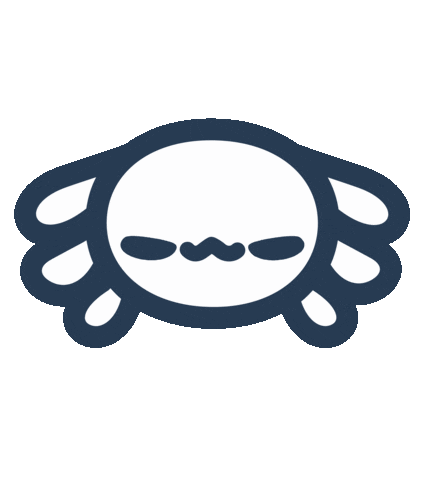 Kitkatei axolotl axolote kitkatei Sticker