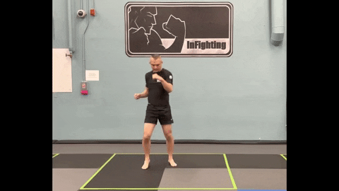 ritchieyip giphygifmaker left kickboxing knee knee side kick GIF