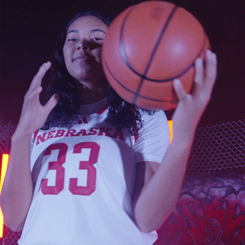 Basketball Nebraska GIF by Huskers