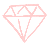 Diamond Sticker by Axolot Agencia