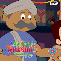 Rakhi Rakhispecial GIF by Chhota Bheem