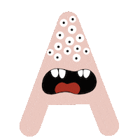 wescribbles hello hi scary hey Sticker