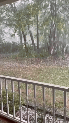Hail Batters Parts of South Carolina