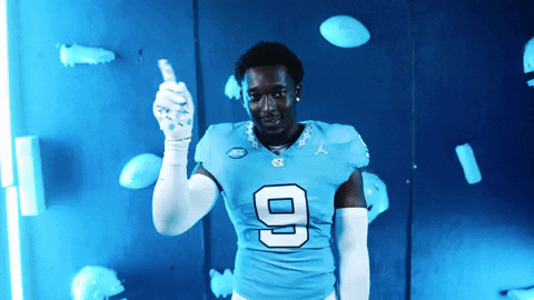 North Carolina Football GIF by UNC Tar Heels