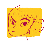 peppii mood yellow talking chat Sticker