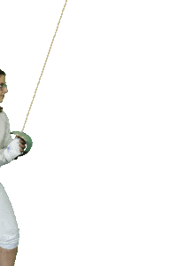 Women Parry Sticker by USJ Escrime