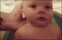 Scared Baby GIF