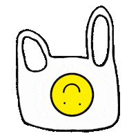 birkimbags smiley haveaniceday plastic bag plasticbag Sticker