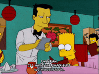 happy bart simpson GIF