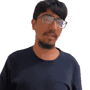 Feeling Hand Over Sticker