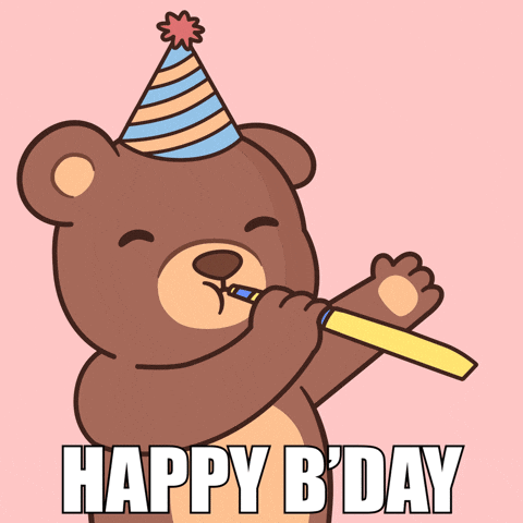 Celebrate Happy Birthday GIF by BEARISH