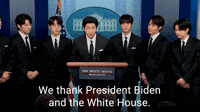 We thank President Biden and the White House.