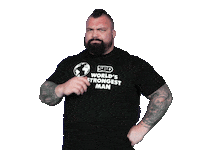 Think Eddie Hall Sticker by The World's Strongest Man