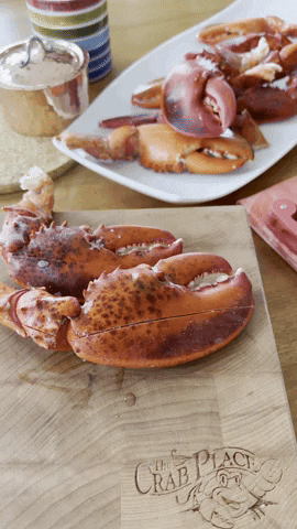 Steaming Lobster Claw GIF by The Crab Place